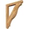 Ekena Millwork Funston Arts & Crafts Rough Sawn Bracket, Western Red Cedar, 4"W x 36"D x 42"H BKT04X36X42FST03RWR - alternate 1